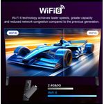 4K Ultra HD Android TV Stick – Allwinner H313 Quad-Core, Android 10.0, 1GB RAM, 8GB Storage, Dual-Band WiFi 2.4G & 5G, H.265 4K@60fps Decoding, HD Plug & Play with Remote Included. 3