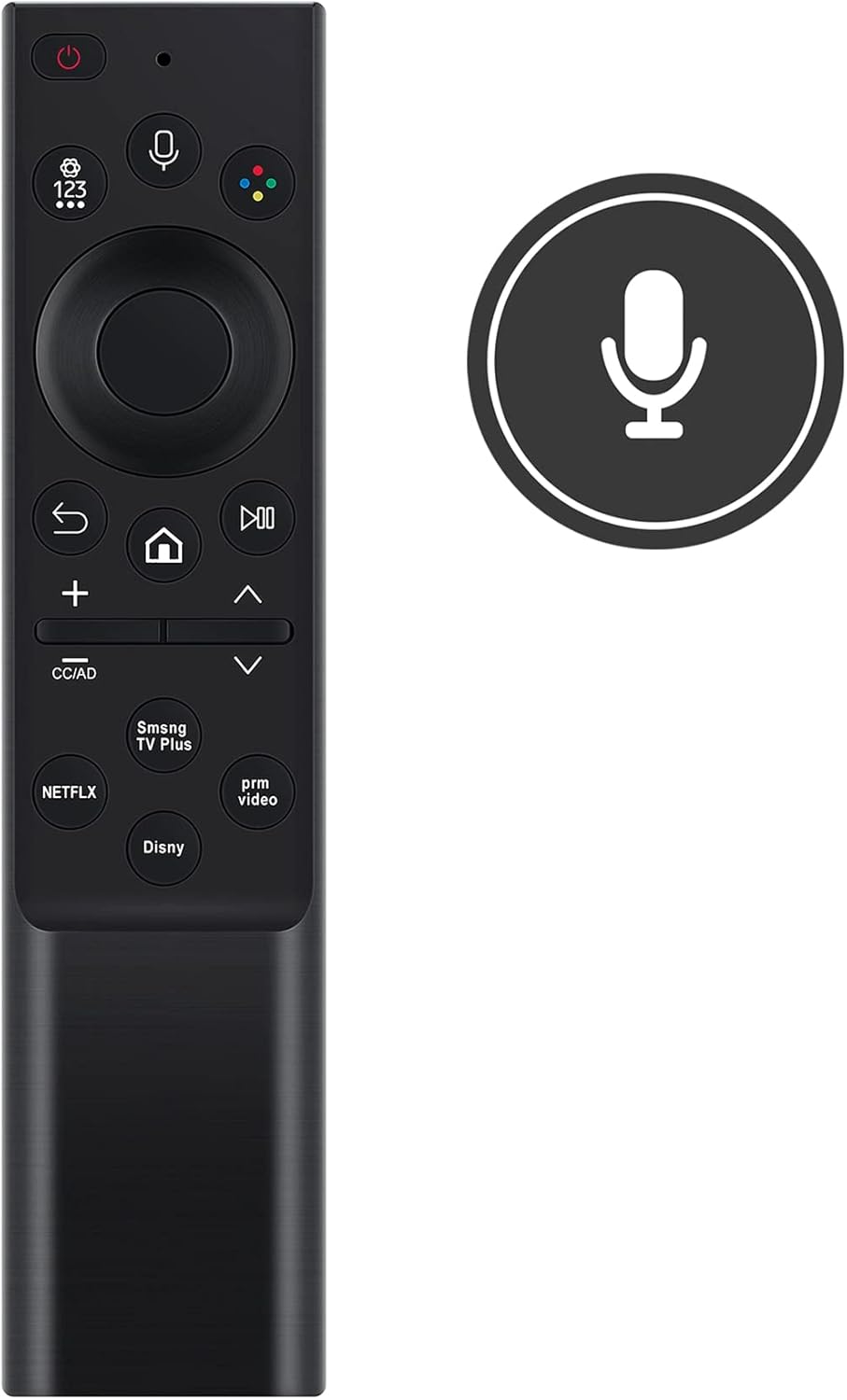 Voice Remote Control Replacement for Samsung DU7200 Series Smart TVs 43 to 85 Inch - Image 2
