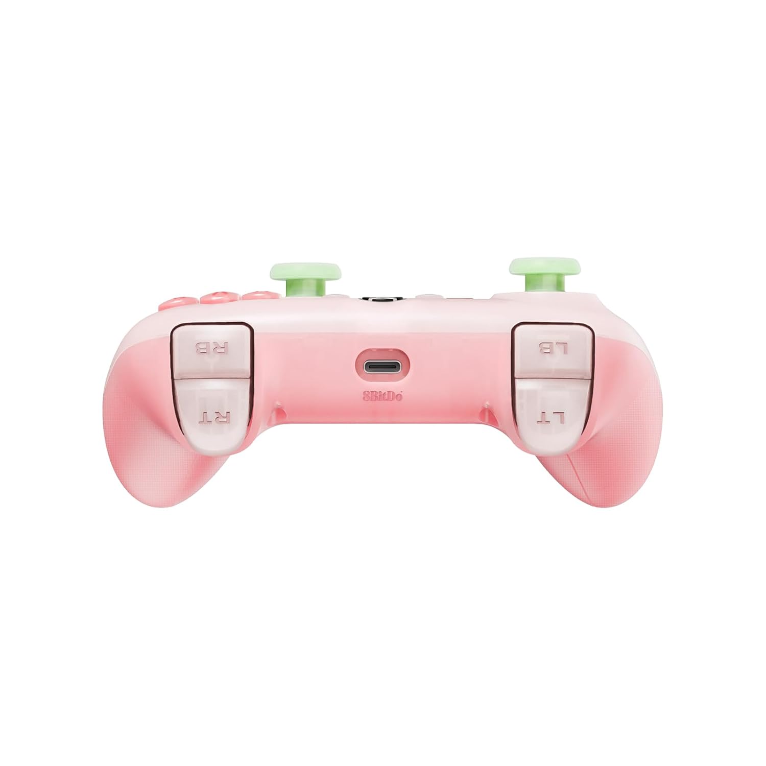 8Bitdo Ultimate Mini Wired Xbox Controller Translucent Pink RGB Lighting Hall Effect Joysticks 13-Word - Image 3