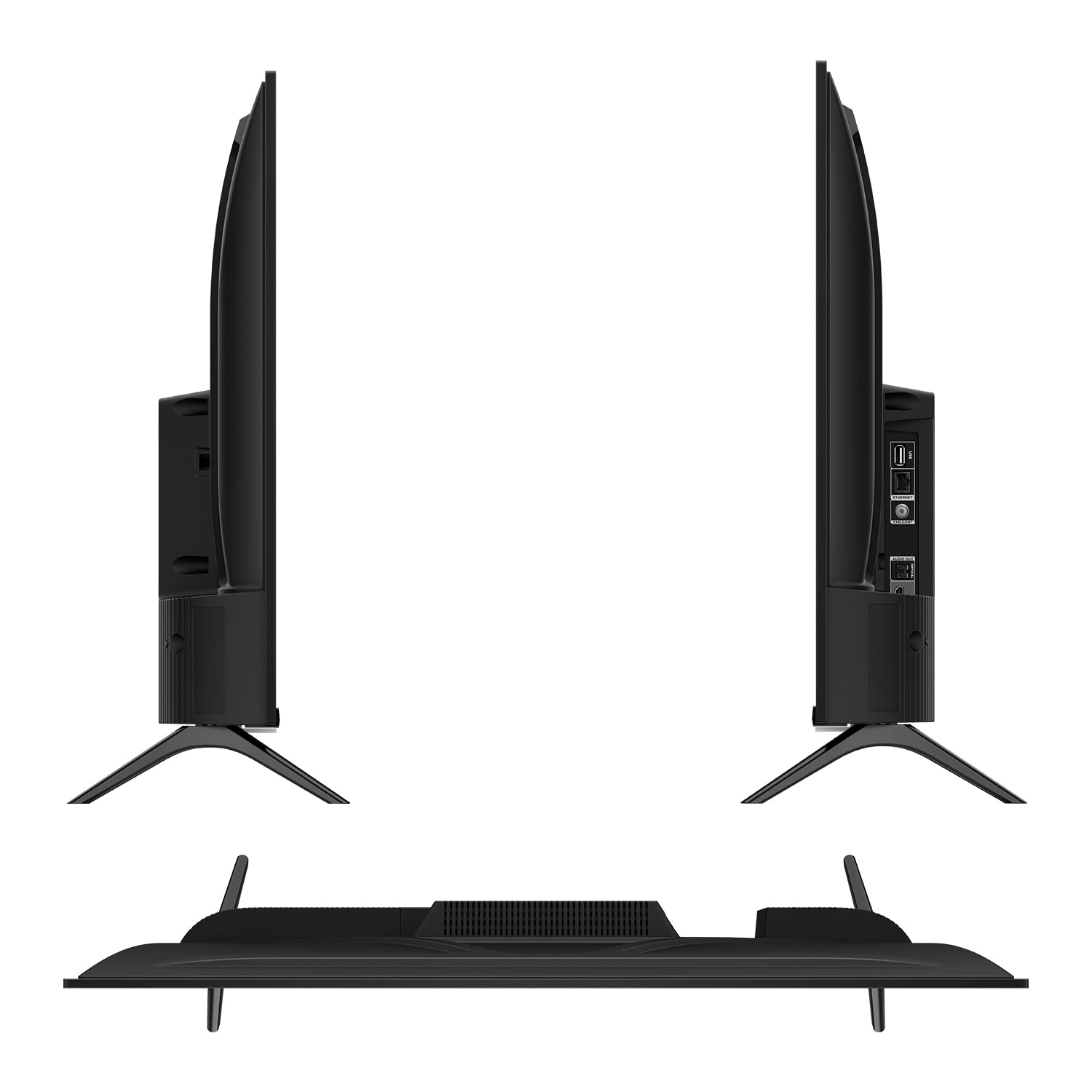 TCL 32 Inch HD Ready Metallic Bezel-Less Smart Android LED TV Black - Image 12