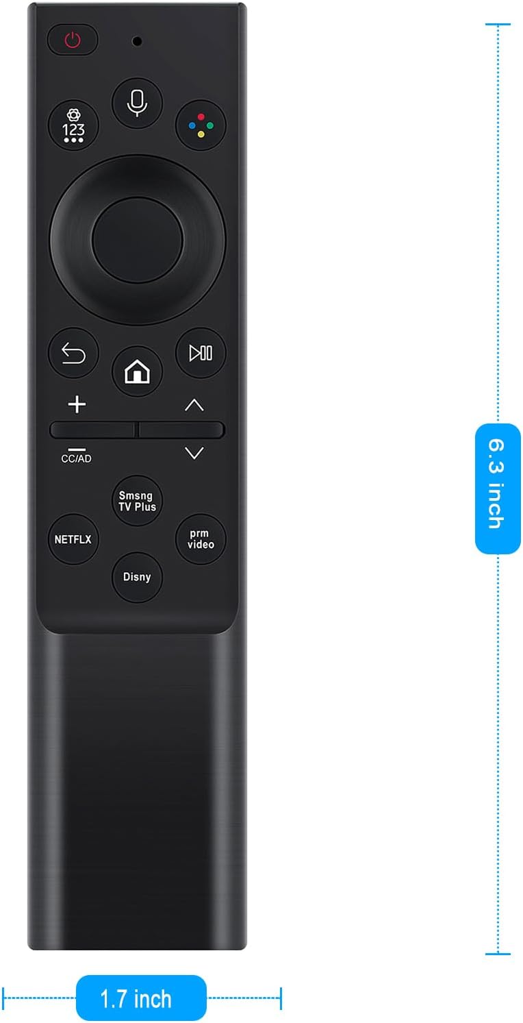 Voice Remote Control Replacement for Samsung DU7200 Series Smart TVs 43 to 85 Inch - Image 5
