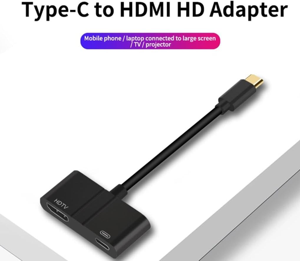 USB-C to 4K HDMI Adapter with PD Charging for Samsung Galaxy Tab S7/S8/S9 Plus 12.4" - Image 7