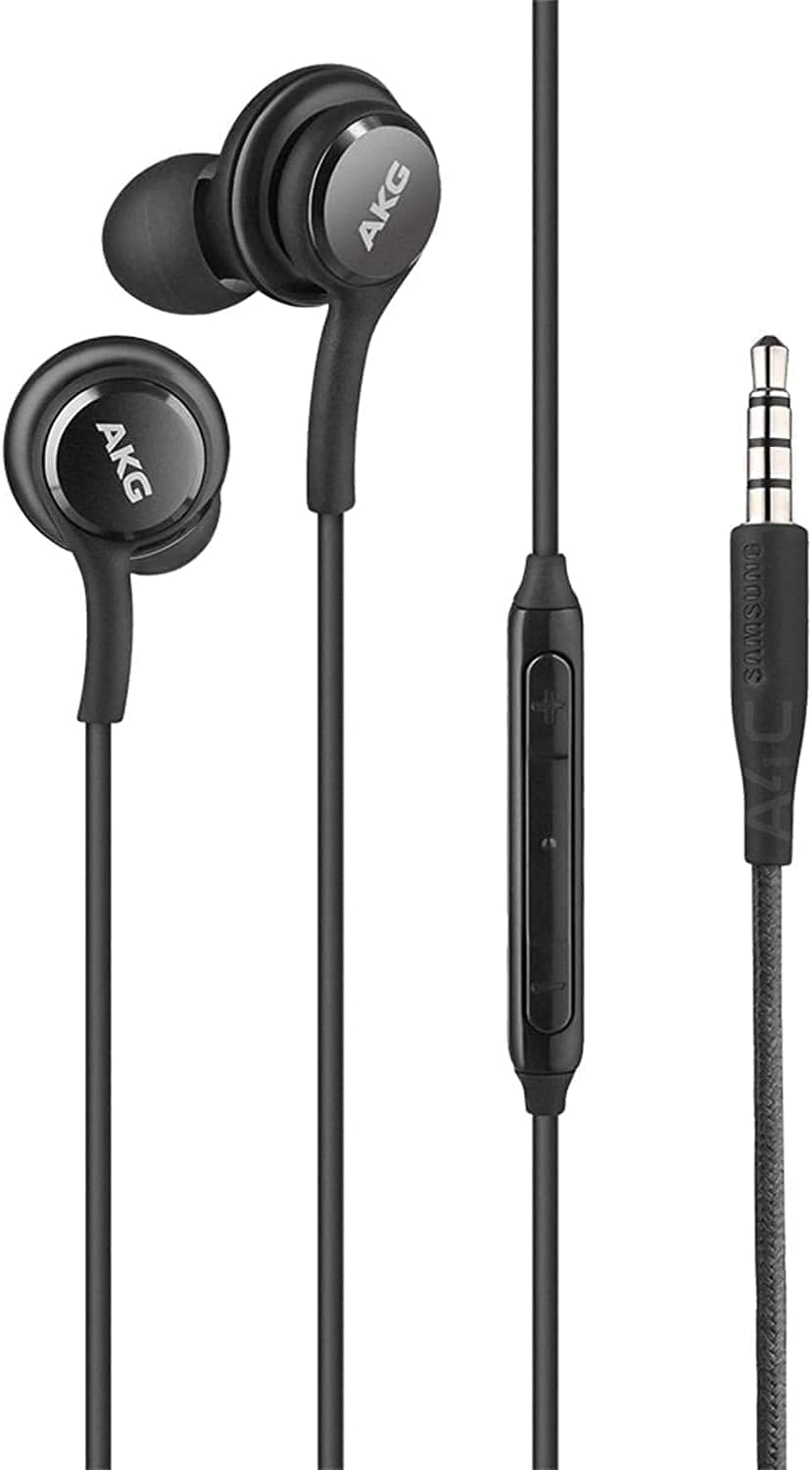 Original Samsung AKG USB-C Wired Earbuds Black Noise Isolating Deep Bass with Microphone and Pouch - Image 8