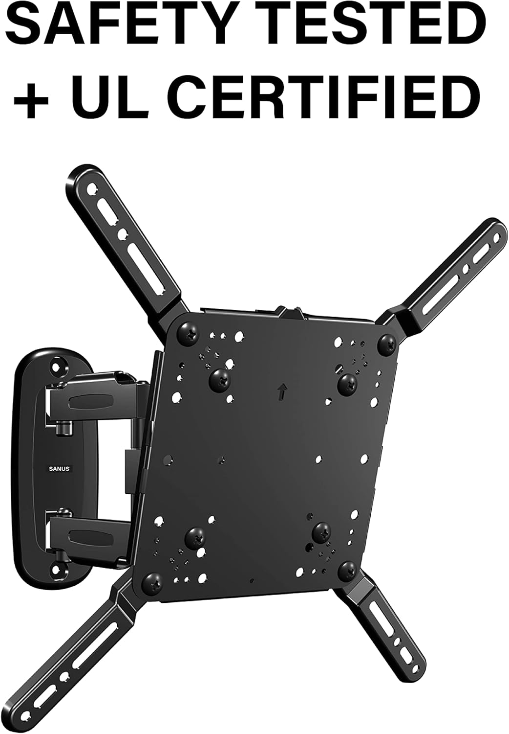 Universal Full-Motion TV Wall Mount for TVs Up to 55 Inches Compatible with Fire TVs - Image 10