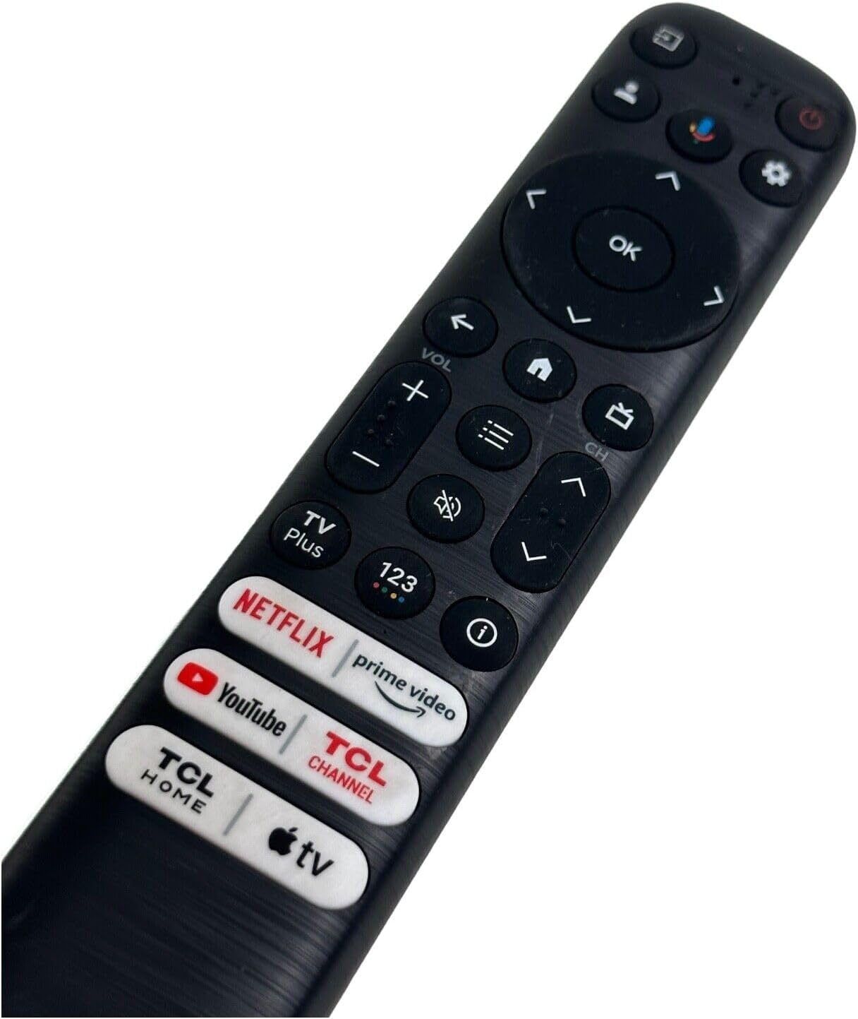 TCL Android TV Replacement Voice Remote Control RC813 with 6 Shortcut Buttons - Image 2