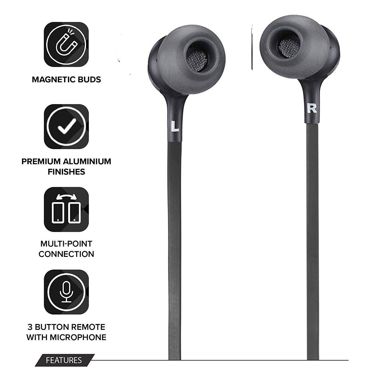 Black Wireless Bluetooth 5.1 Headset for LG Scarlet II TV, Spectrum II, Optimus Black/Chat/Chic/Elite, Hi-Fi Stereo Sound - Image 2