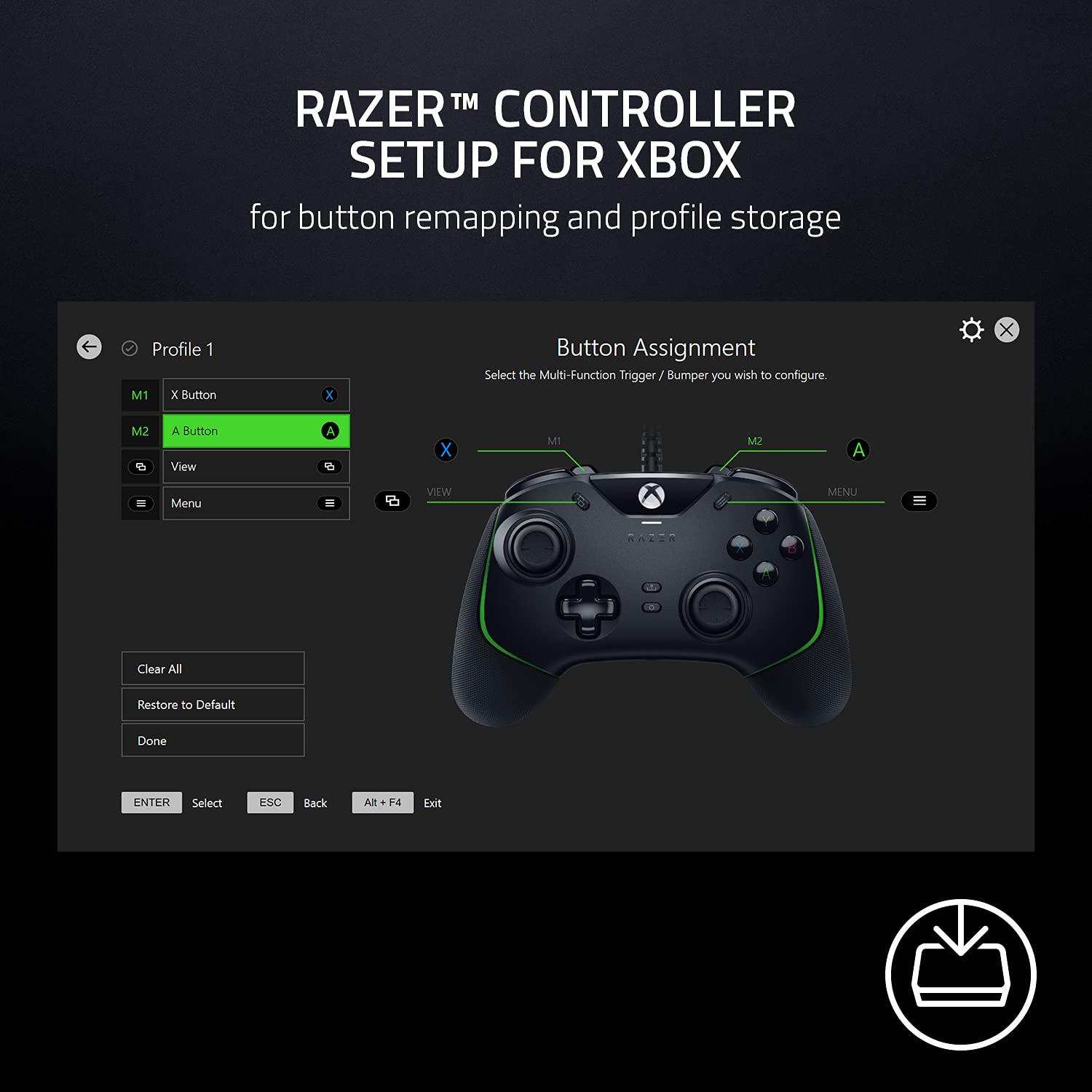 Razer Wolverine V2 Wired Gaming Controller for Xbox Series X|S One PC White with Remappable Buttons - Image 7