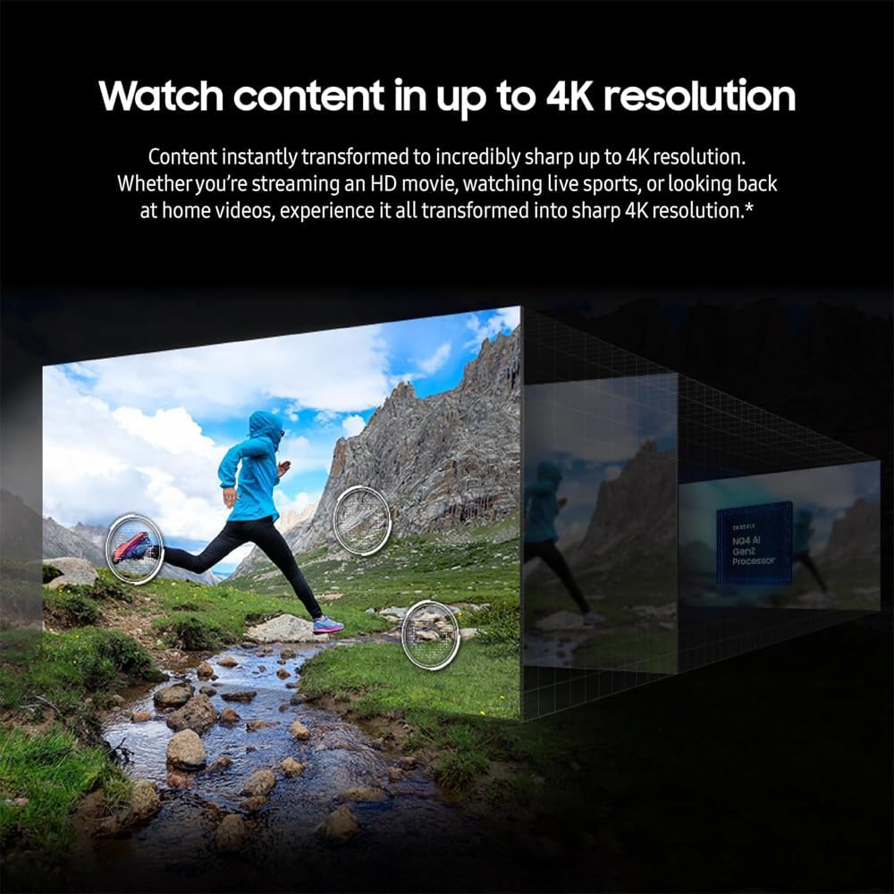 Samsung 65 Inch QN65S90DA OLED 4K Smart TV 2024 New Bundle with HDMI Cable and Protection Pack - Image 5