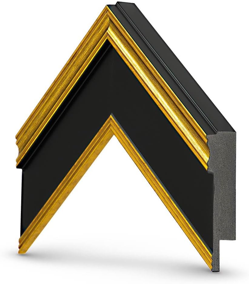 Antique Gold Black Smart Frame for 32" Samsung The Frame TV 2021-2025 - Image 4