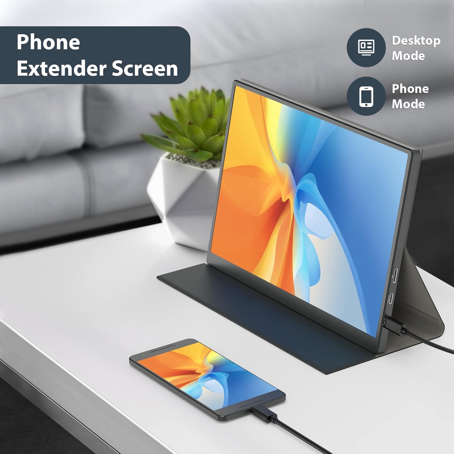 Eyoyo 10.5 Inch FHD 1920x1280 Portable Travel Monitor 100% sRGB IPS - Image 4