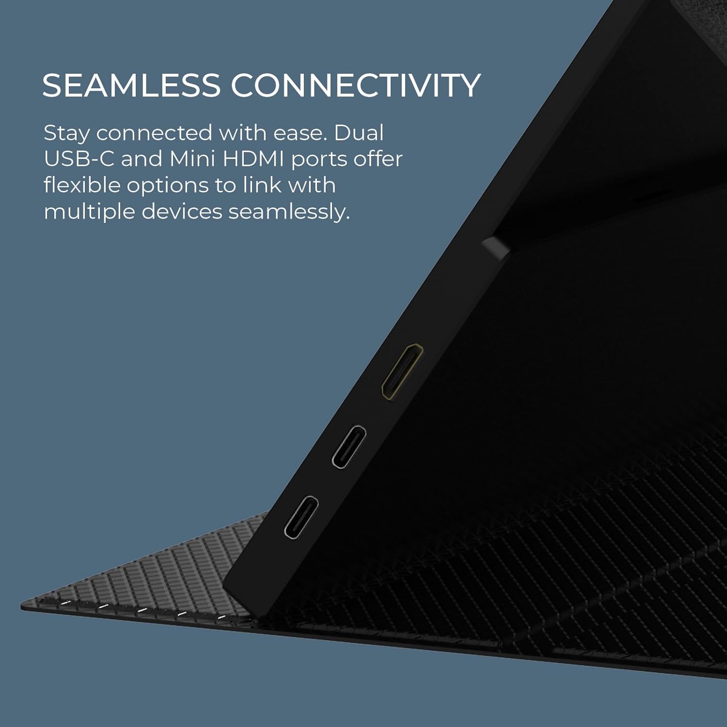 AOC 16T10 Portable Monitor 15.6 Inch FHD IPS with Smart Cover Included - Image 3