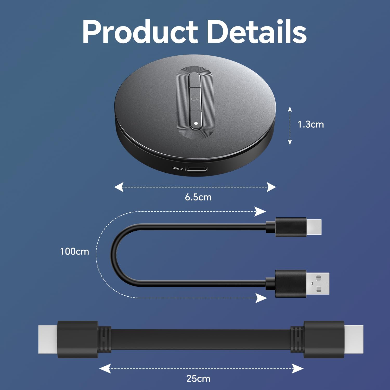 1080p Wireless HDMI Streaming Dongle Adapter for Seamless Screen Mirroring - Image 8