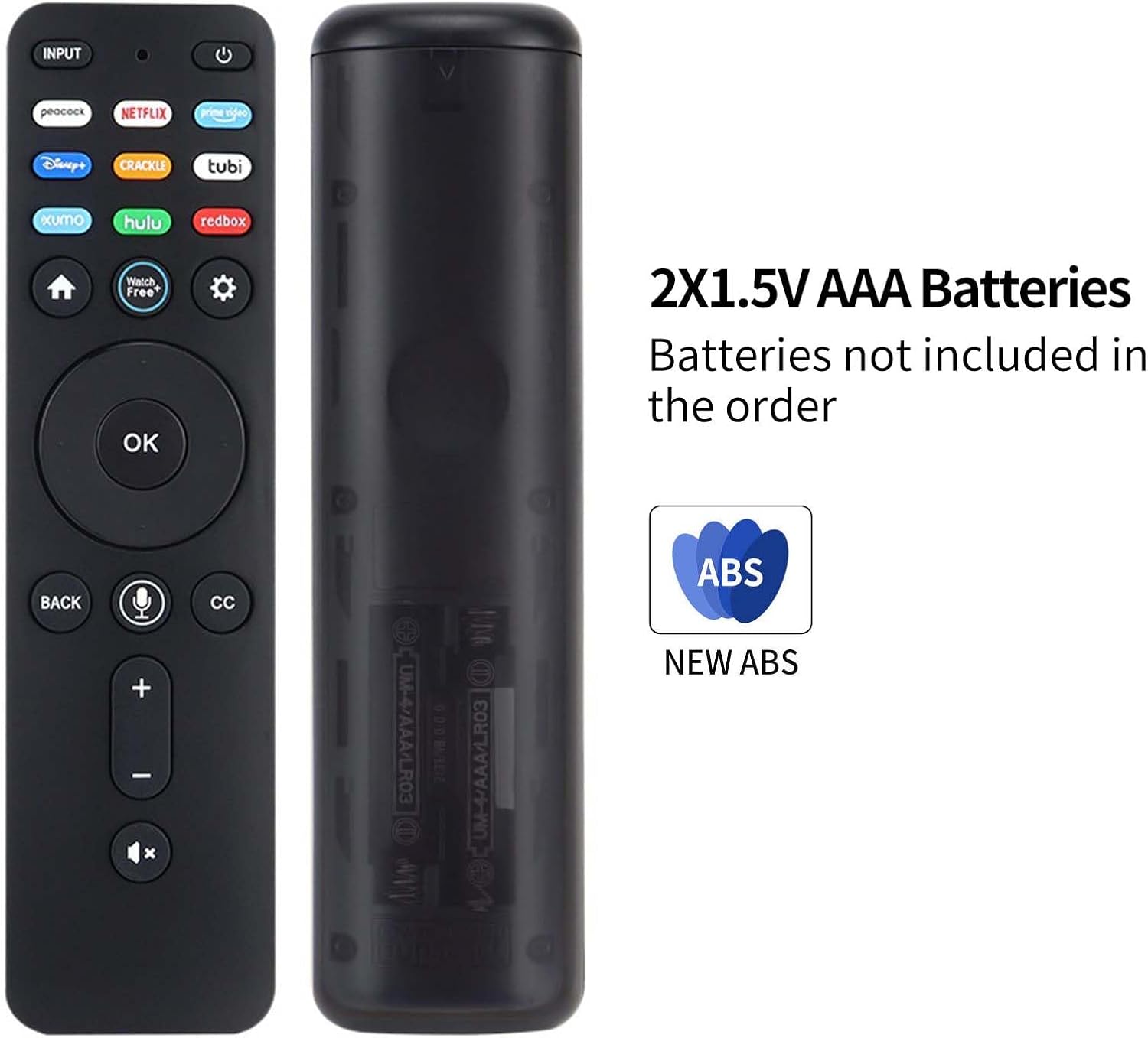 RIVIERA Universal Voice Remote for VIZIO Smart TVs D E M P V PX Series with Hot Keys - Image 7
