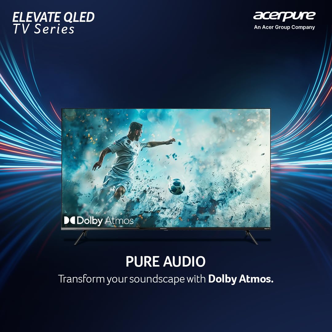 Acerpure 65 Inch QLED 4K Smart Google TV - New Condition - Image 9