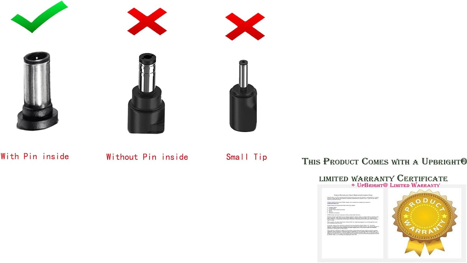 GEP Replacement AC Adapter Power Supply Cord for Samsung 32" LCD LED TV UN32J400DAF - Image 2