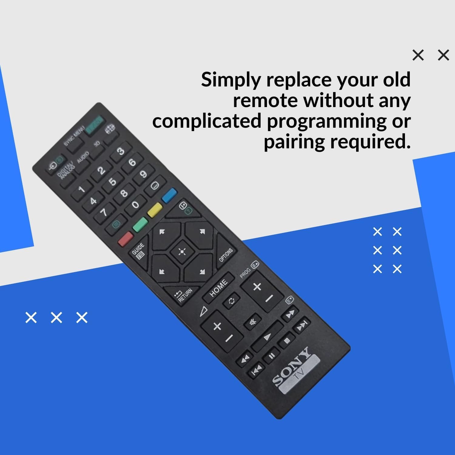 Sony Bravia Smart LED TV Replacement Remote Control 3D LCD Model - Image 6