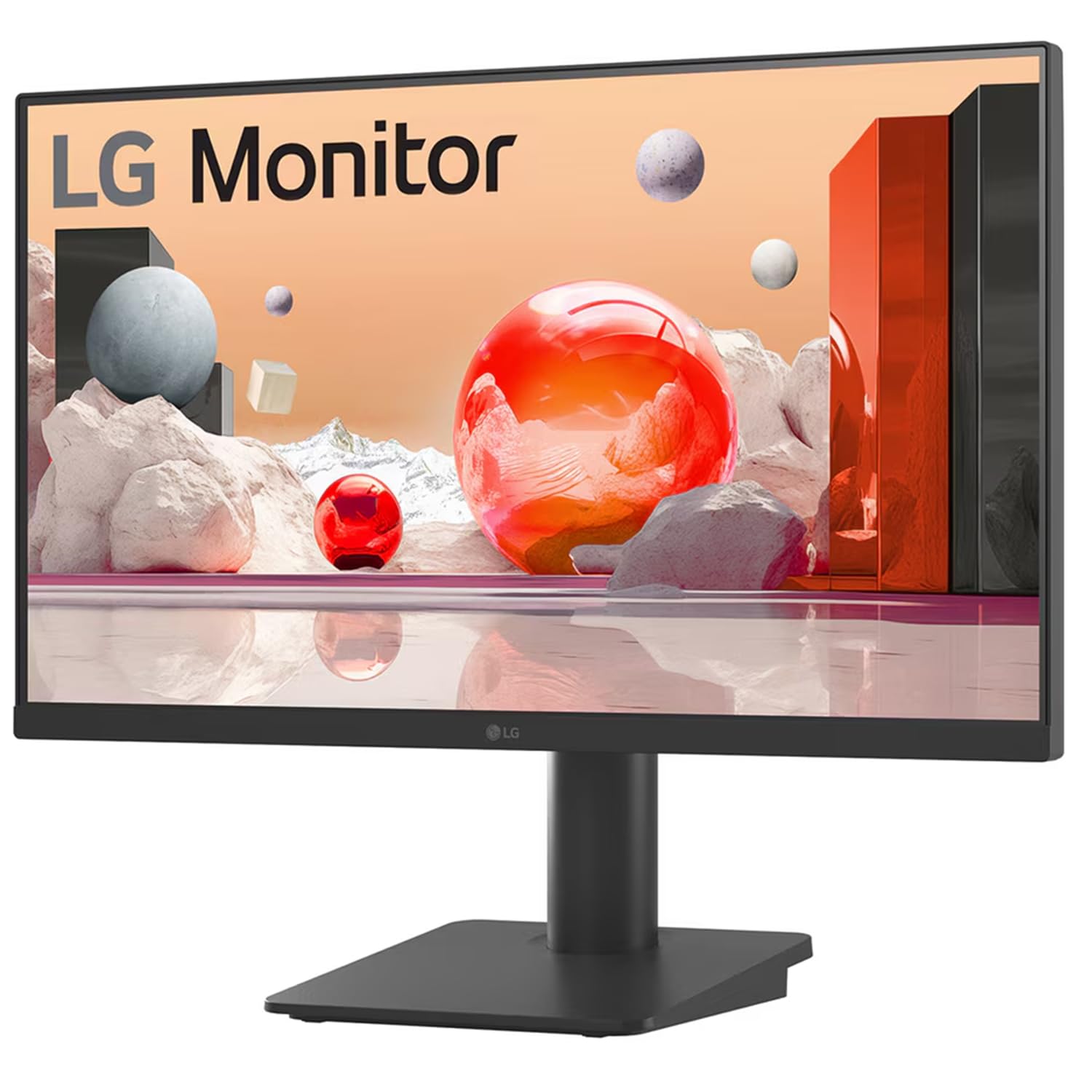 LG 24 Inch IPS Full HD 100Hz Monitor with USB-C PD65W and Adjustable Stand - Image 3