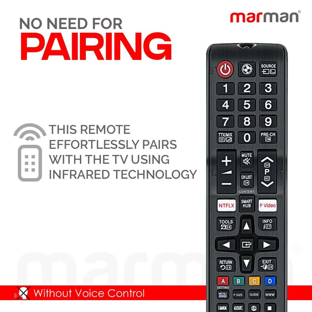 marman BN59 Replacement Remote for Samsung Smart 4K UHD TVs Non-Voice Command Easy Pair - Image 4