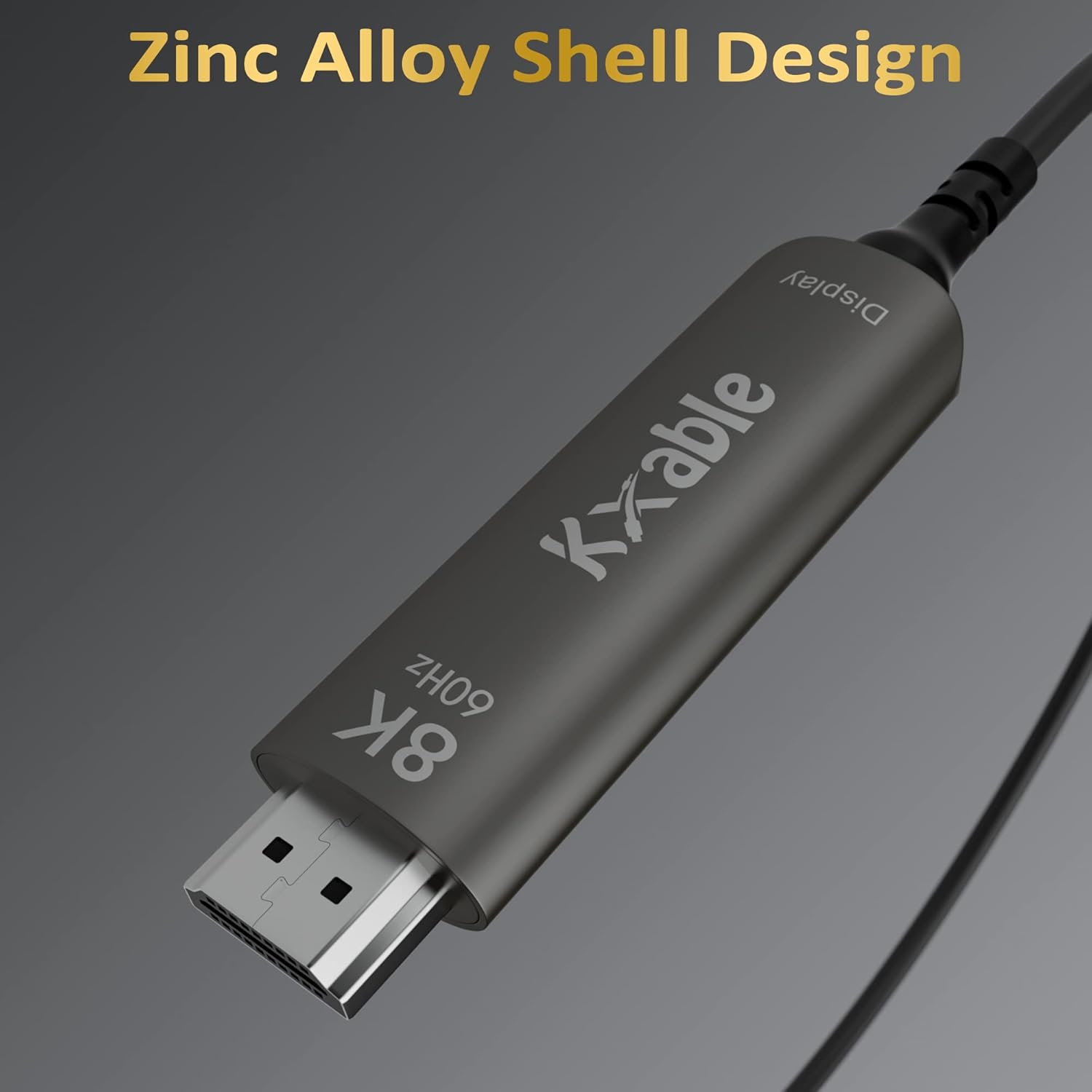8K 75FT USB C to HDMI 2.1 Active Fiber Optic Cable Thunderbolt Compatible with 4 Adapters - Image 3