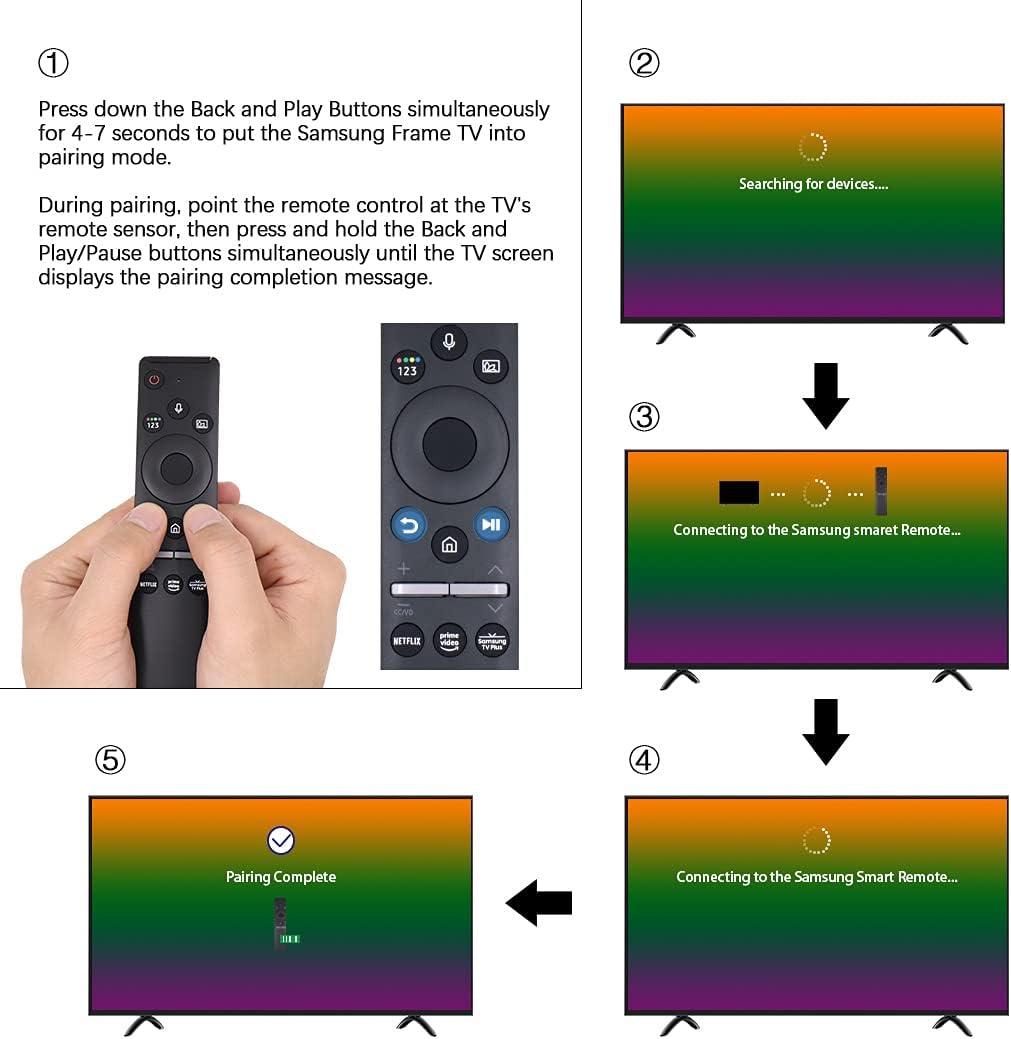 Samsung Voice Remote BN59-01330A Replacement for Smart TVs 4K UHD Neo QLED OLED - Image 6