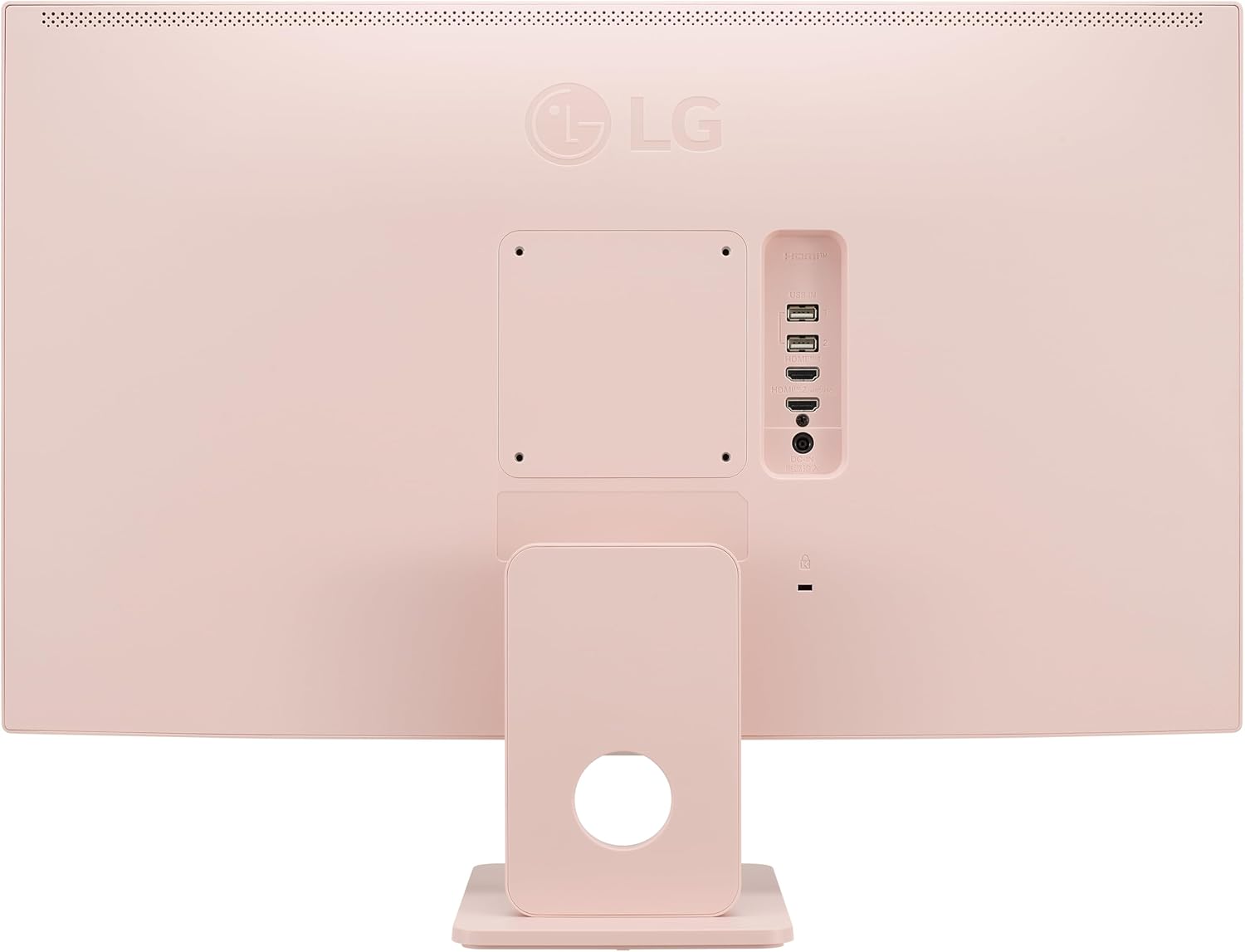 LG 27-Inch FHD IPS Smart Monitor with webOS 23 HDR10 and Dual Speakers Pink - Image 7
