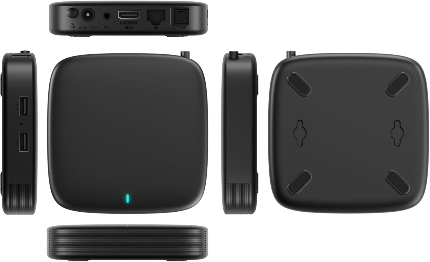 MAG555 2025 Google TV Streaming Media Player 4K HDR Dual-Band Wi-Fi with Voice Remote - Image 3