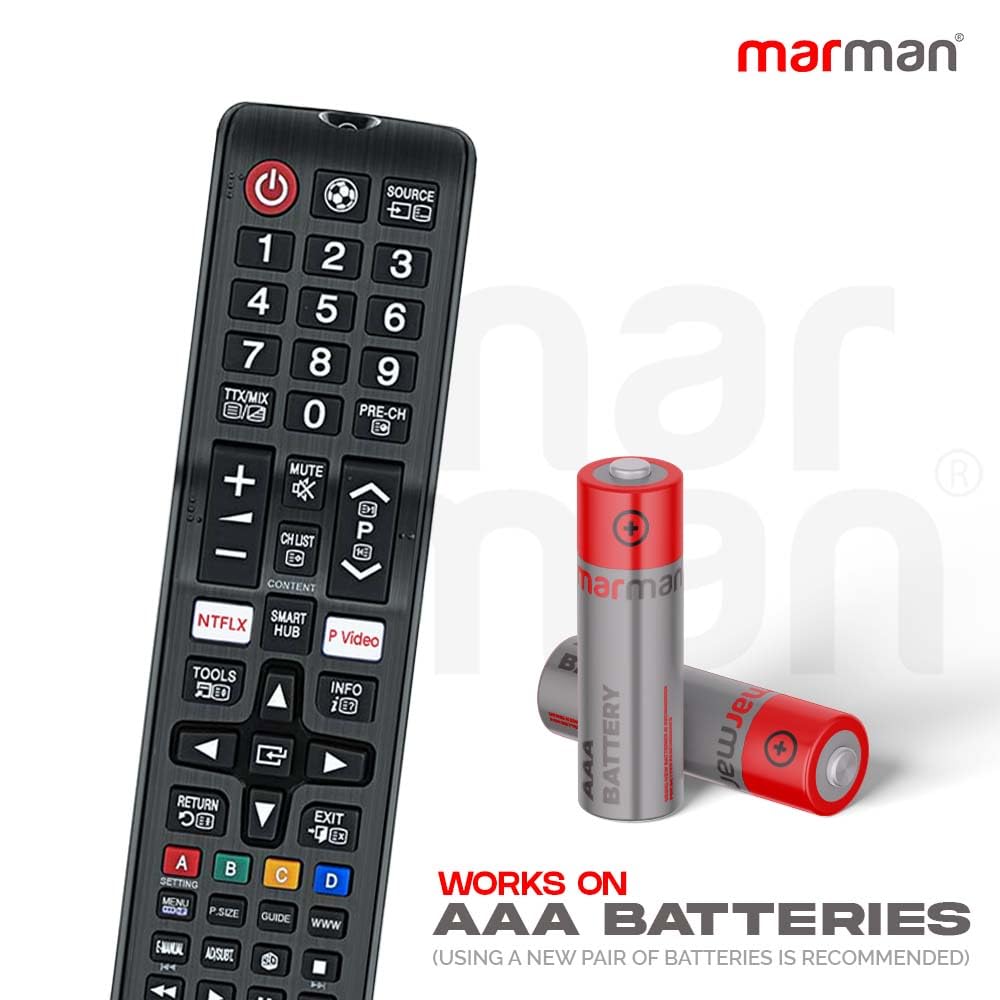 marman BN59 Replacement Remote for Samsung Smart 4K UHD TVs Non-Voice Command Easy Pair - Image 5