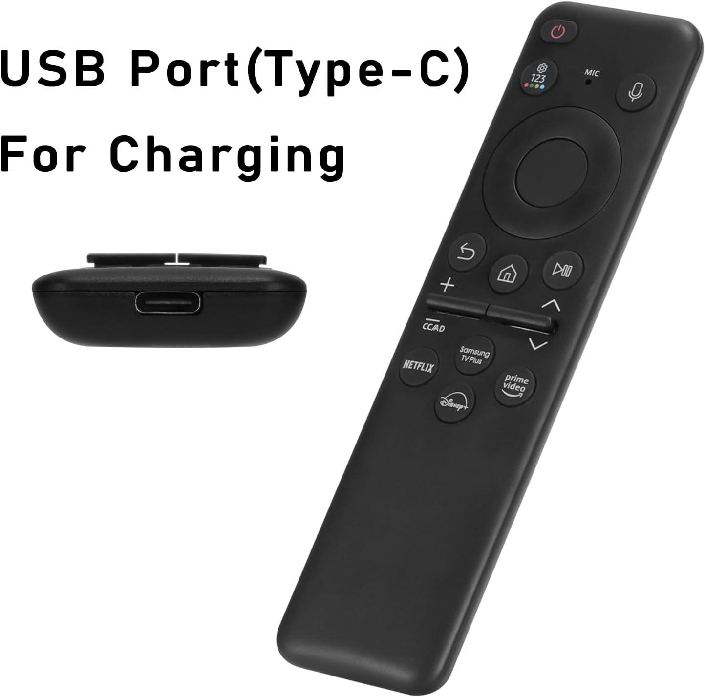 New 2023 TM2360E Rechargeable Voice Remote for Samsung Neo QLED 8K Smart TVs (BN59-01432A) - Image 4