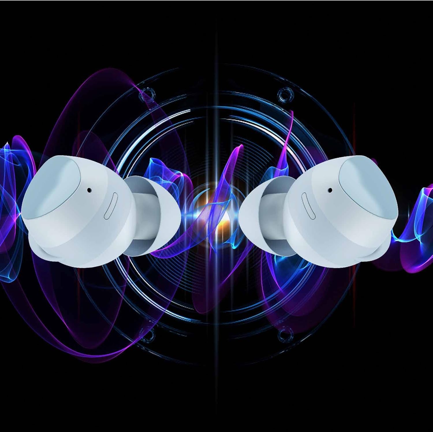 UrbanX Street Buds Plus True Wireless Earbuds for Samsung Galaxy Z Fold3 5G - Blue with Wireless Charging Case Included - Image 7