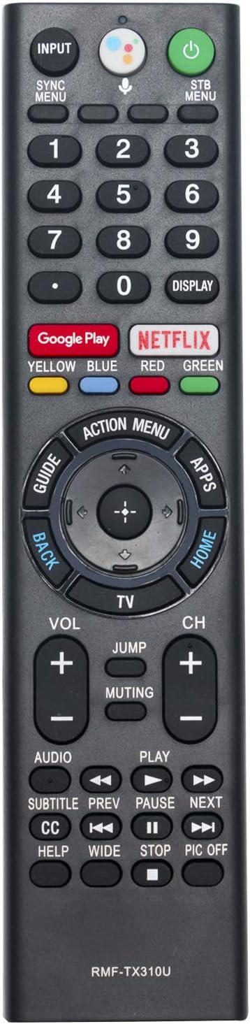 RMF-TX310U Voice Remote Control Replacement for Sony Bravia XBR Series TVs - Image 2