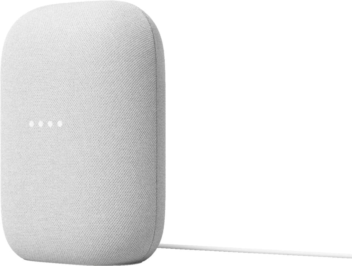 Google Nest Audio Smart Speaker - Chalk White Wireless Music Streaming, Wi-Fi Bluetooth - Image 3