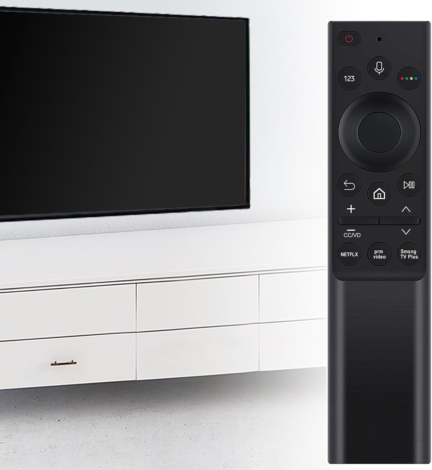 BN59-01363A TM2180A Replacement Smart Voice Remote for Samsung Crystal TVs, New - Image 3