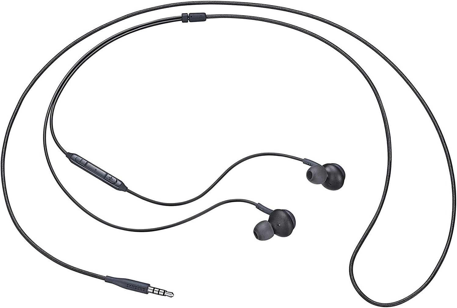 AKG Stereo Earbuds for Samsung Galaxy S10 S10e Plus Gray with Microphone and Volume Control - Image 4