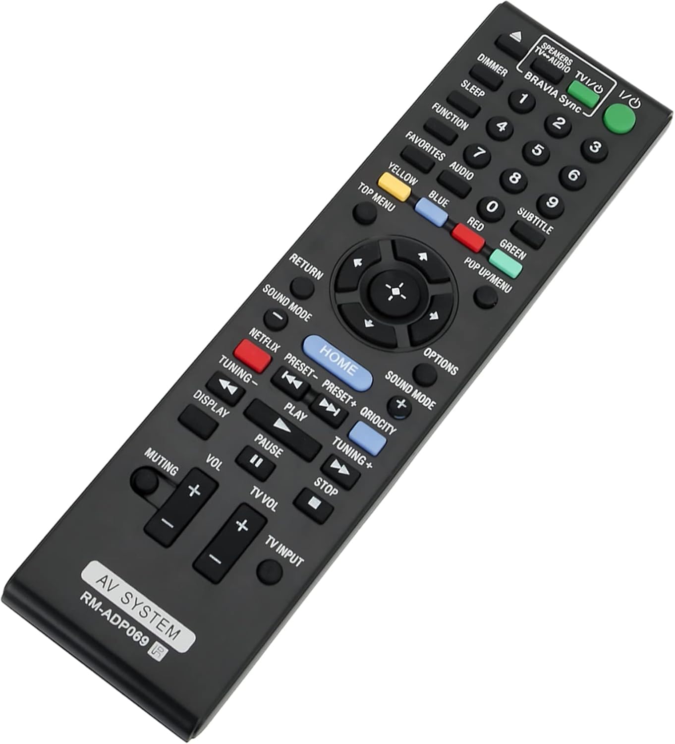 RM-ADP069 Replacement Remote Control for Sony Blu-ray Player Home Theater System 2000mAh Capacity - Image 3