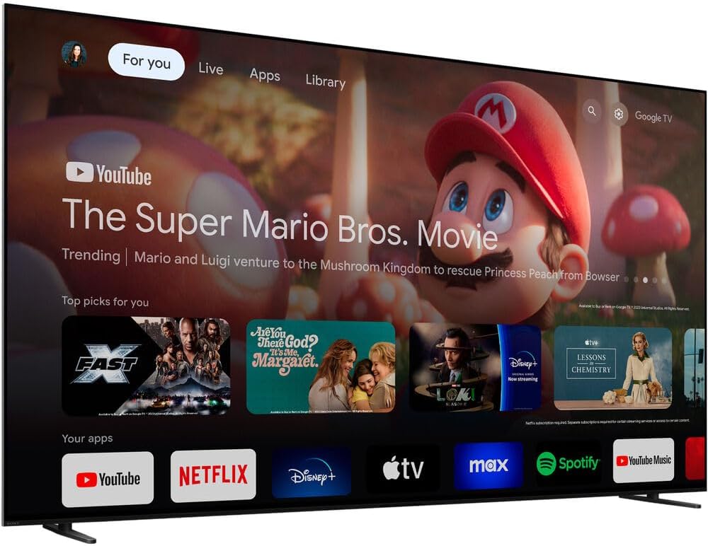 Sony BRAVIA 8 77 Inch 4K HDR Smart OLED TV 2024 Model with 2 Year Protection - Image 5