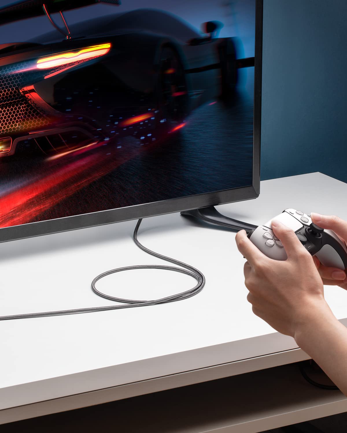 Anker 6.6FT Ultra High Speed HDMI 2.1 Cable Supports 8K@60Hz 4K@120Hz 48Gbps with Dynamic HDR and eARC - Image 7