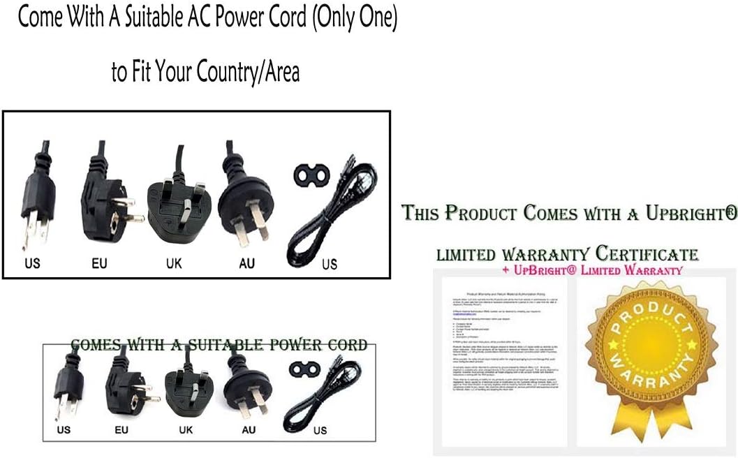 GEP Replacement AC Adapter Power Supply Cord for Samsung 32" LCD LED TV UN32J400DAF - Image 4