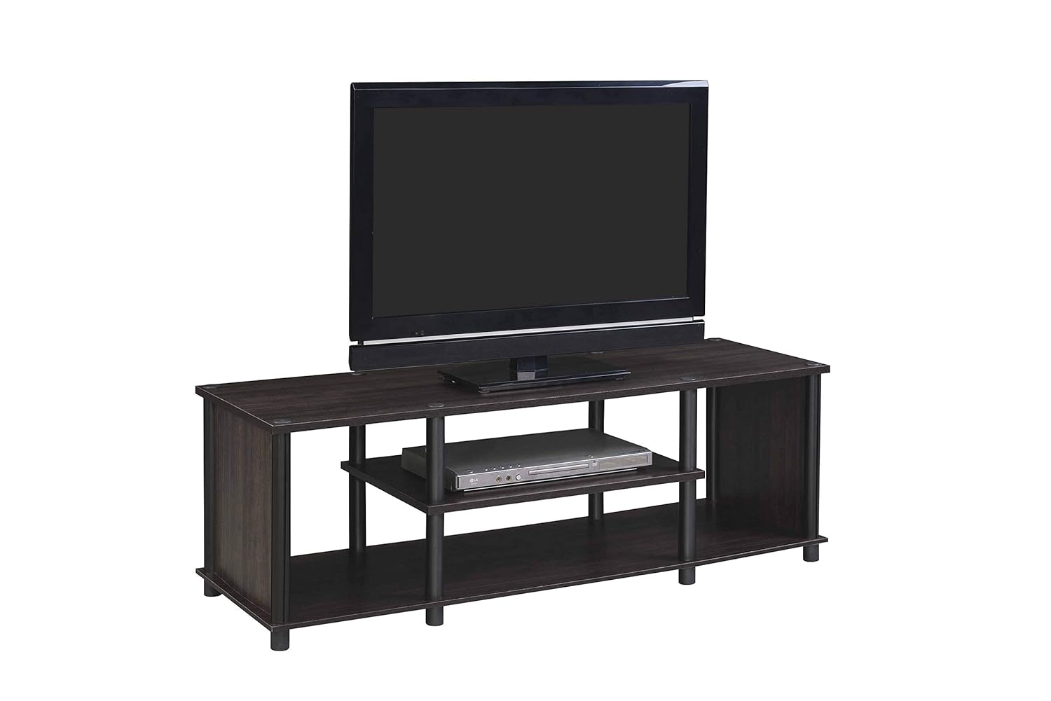 DeckUp TV1240B Engineered Wood TV Unit Dark Wenge Finish 50-inch Capacity - Image 3