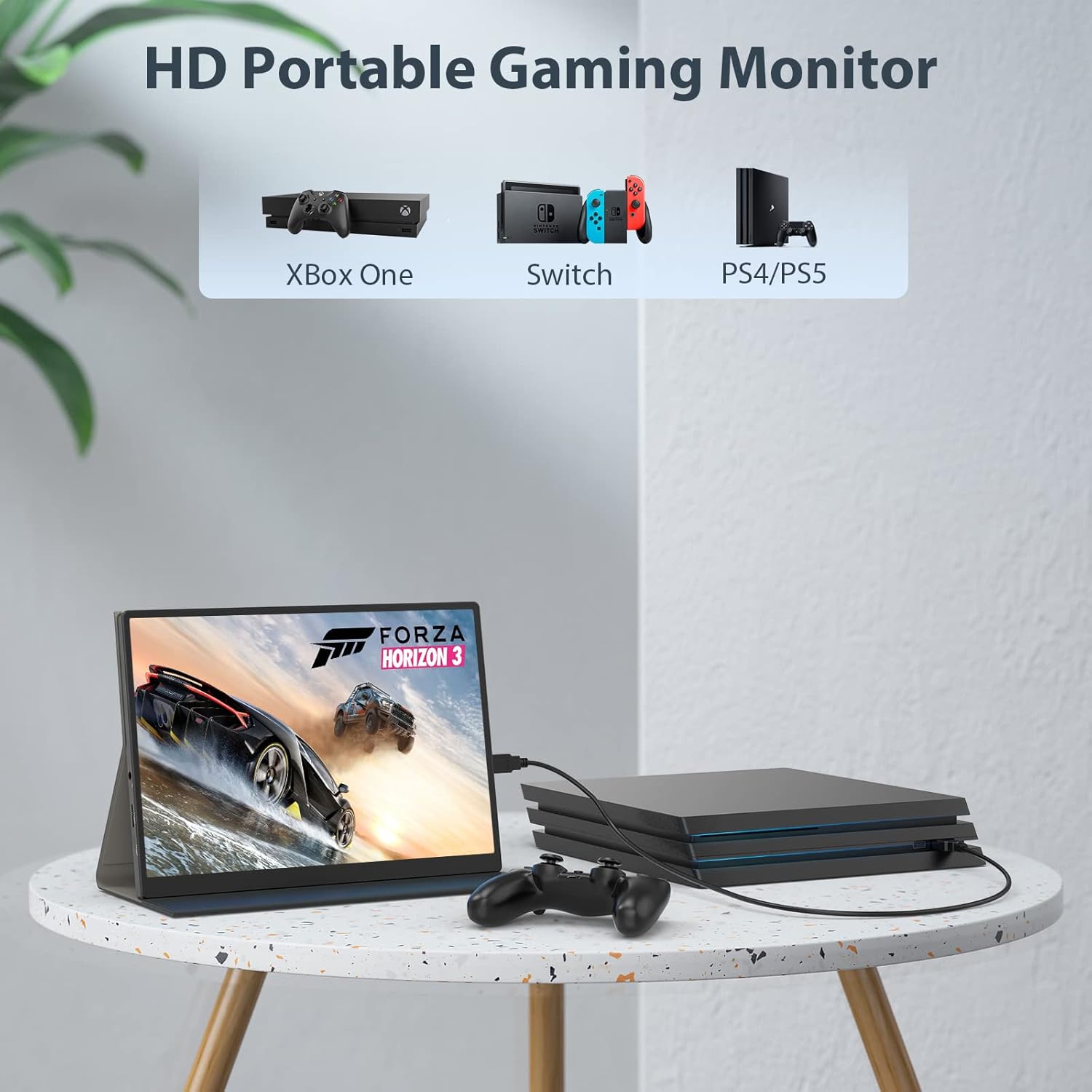 10.5 Inch FHD 1920x1280 IPS Portable Monitor 100% SRGB Gaming Display with Smart Cover - Image 7