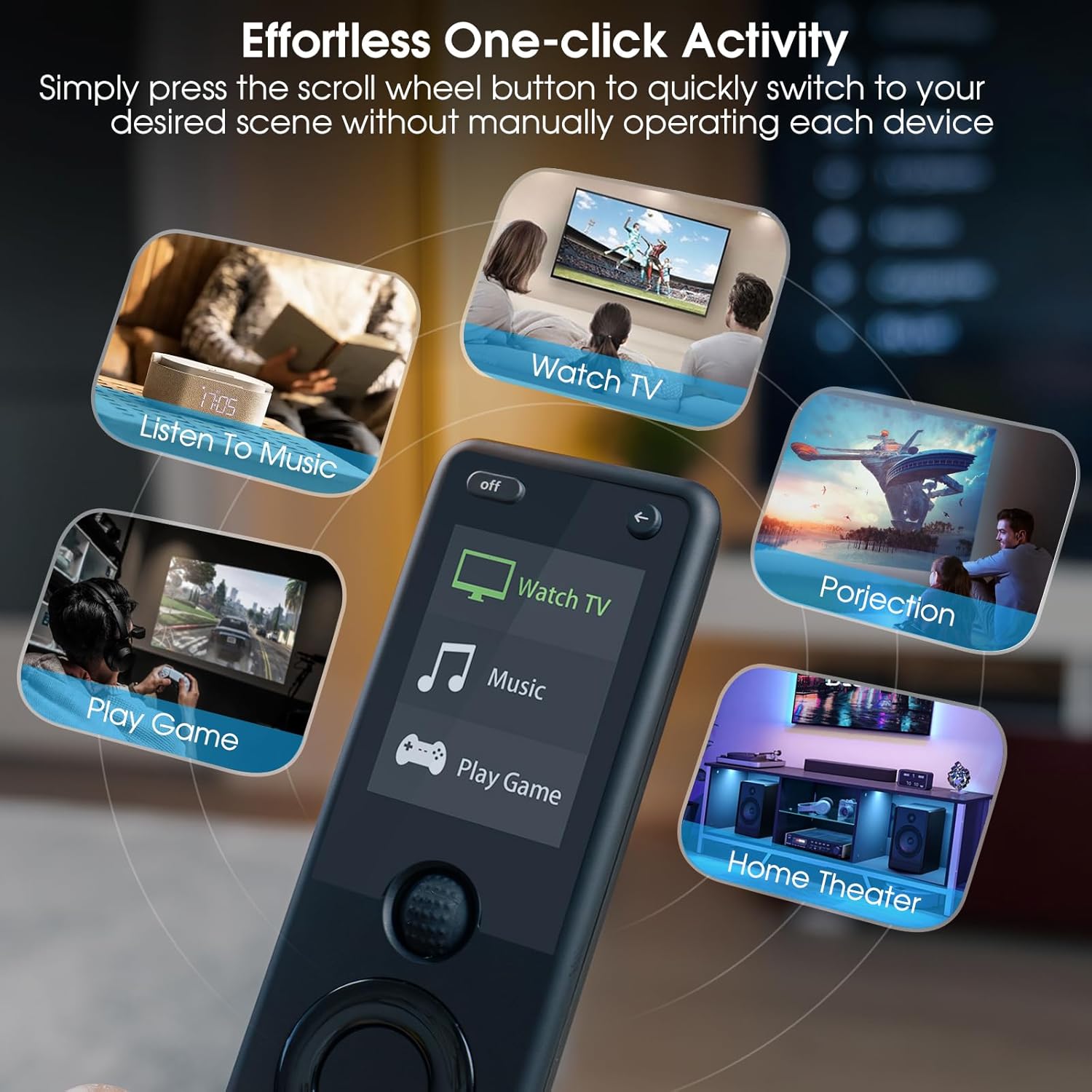 SofaBaton X1S Universal Remote Control Hub App 40 Device Capacity Smart TV DVD Projector - Image 4