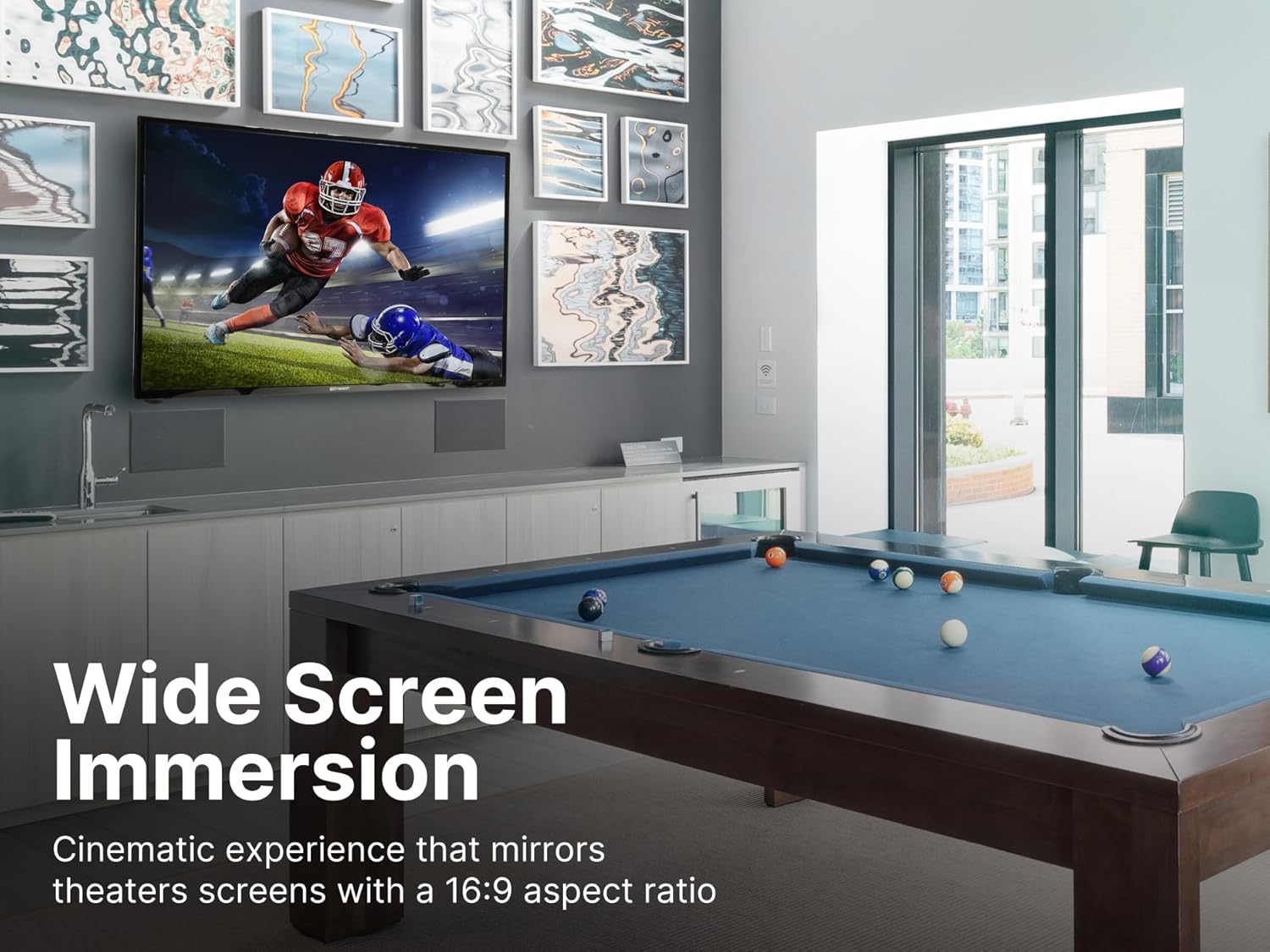 Emerson 40" Full HD 1080p LED TV with HDMI USB Slim Energy-Efficient Display - Image 11