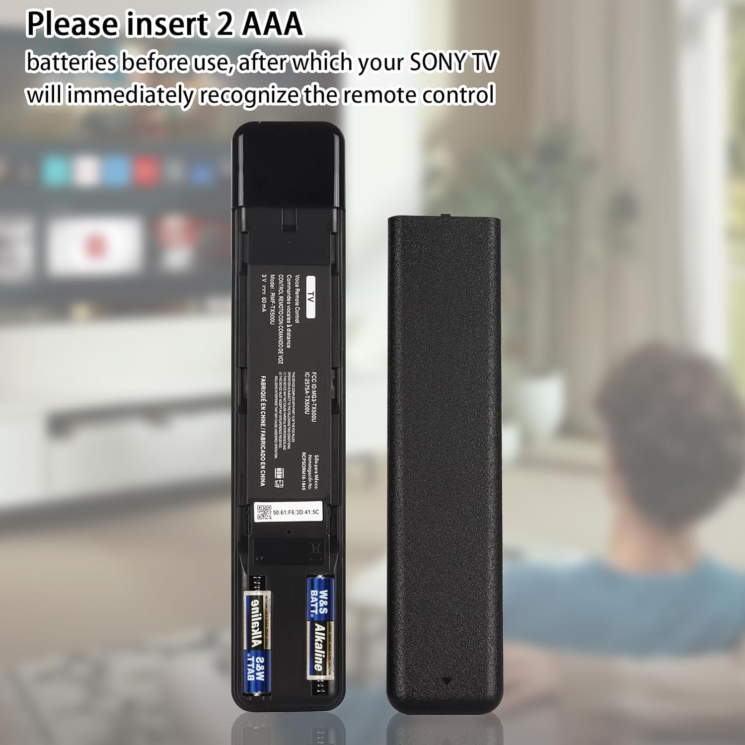 Sony Bravia RMF-TX500U Voice Remote Control for XR, XBR, KD, KDL Series TVs - Image 6