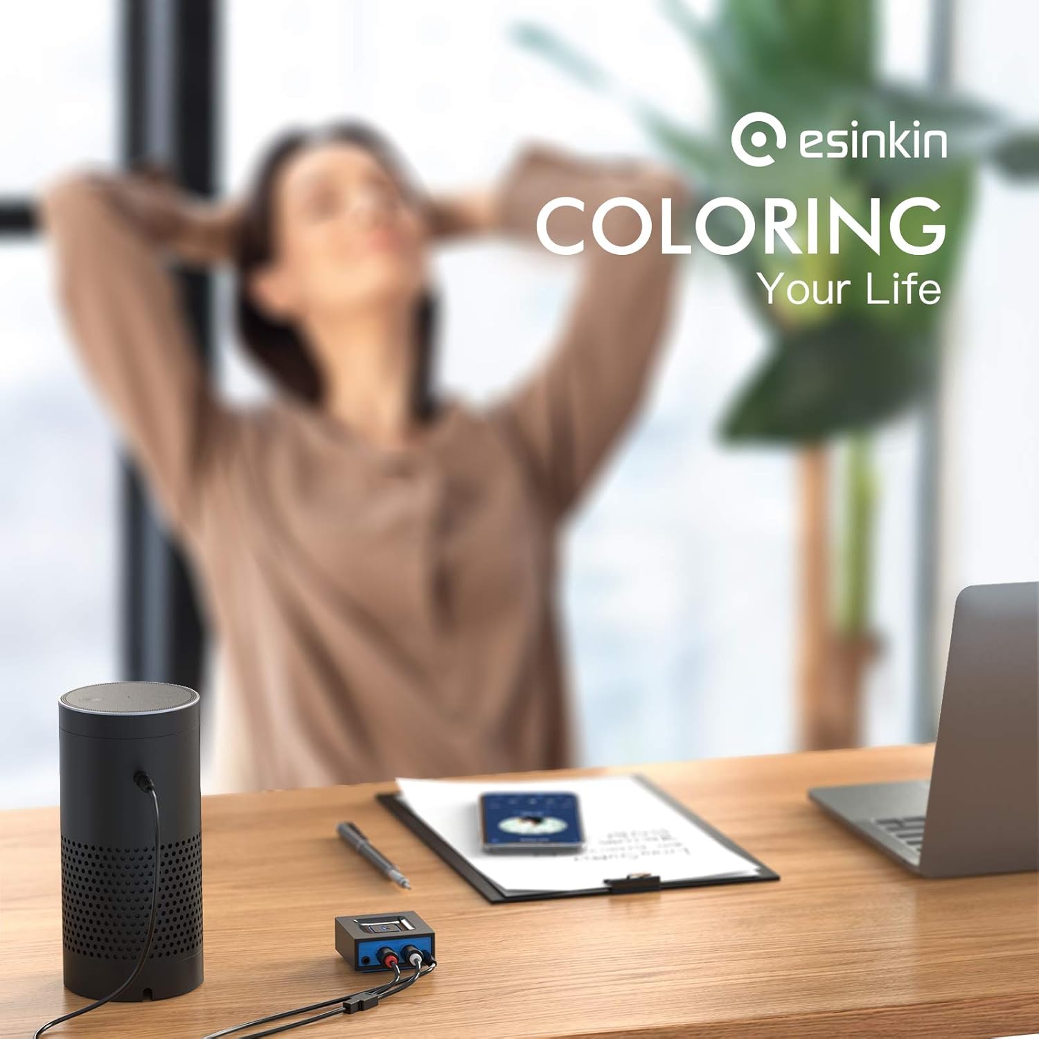 Esinkin 15W Wireless Audio Receiver for Smart Phones, Tablets, and Cars - Image 7