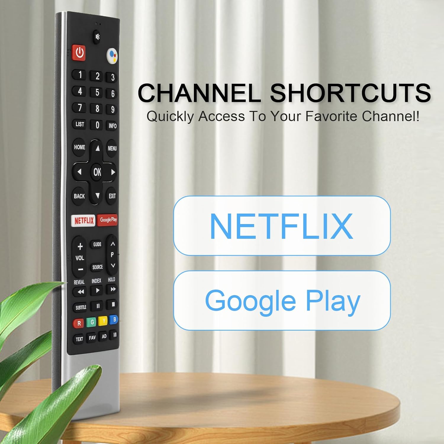 Skyworth HS-7700 Voice Remote Control for Smart TV HS-7700J HS-7720 with Google Play - Image 6