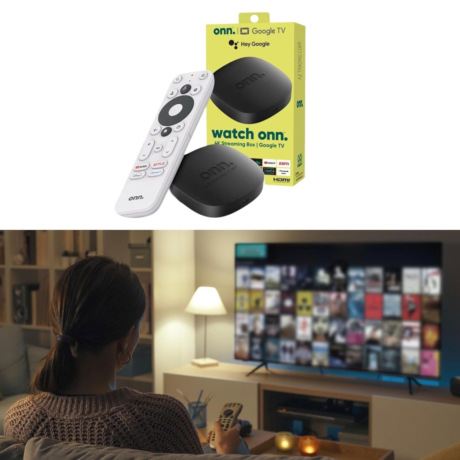 MERISHOPP 4K Android Streaming Box High Performance High Speed Media Player - Image 2