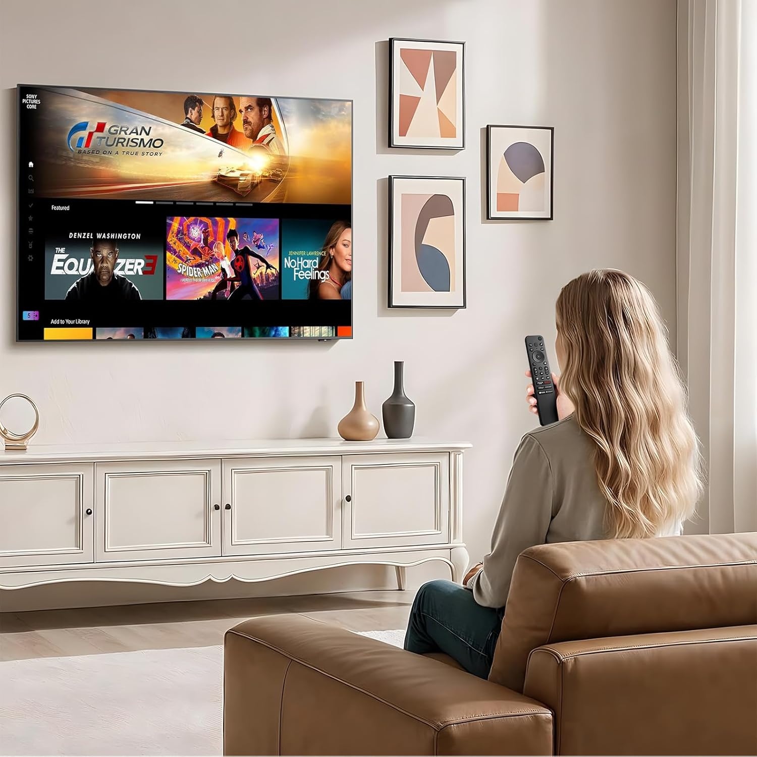 Sony Bravia Smart TV Voice Remote Replacement, Compatible with All Google TV Series - Image 9