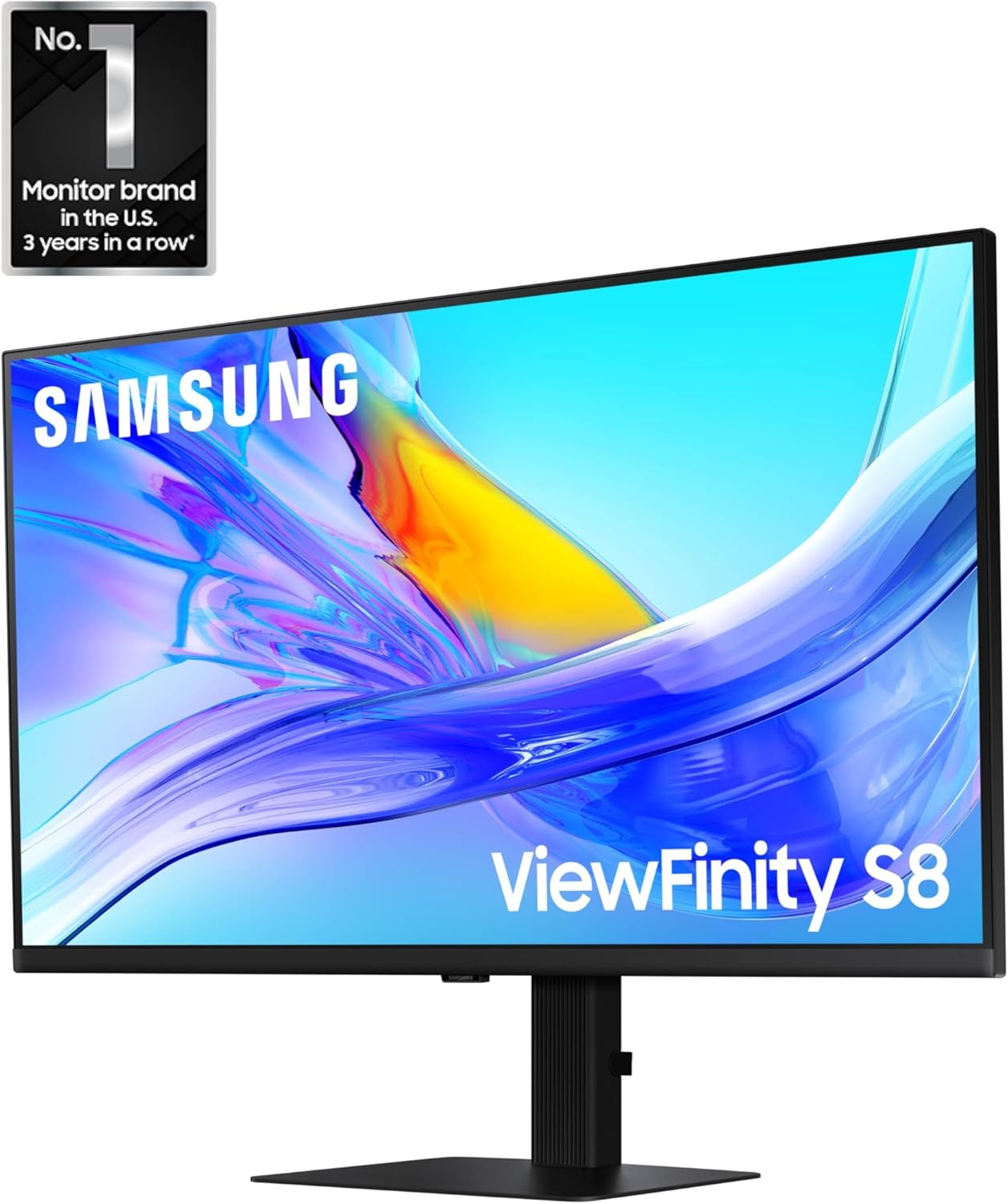 Samsung ViewFinity S8 32-inch 4K UHD IPS HDR10 Monitor with USB-C and KVM Switch - Image 3