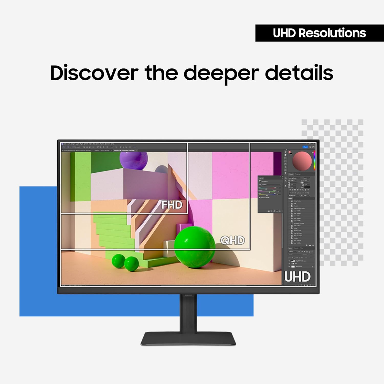 Samsung ViewFinity S8 32-inch 4K UHD IPS HDR10 Monitor with USB-C and KVM Switch - Image 4