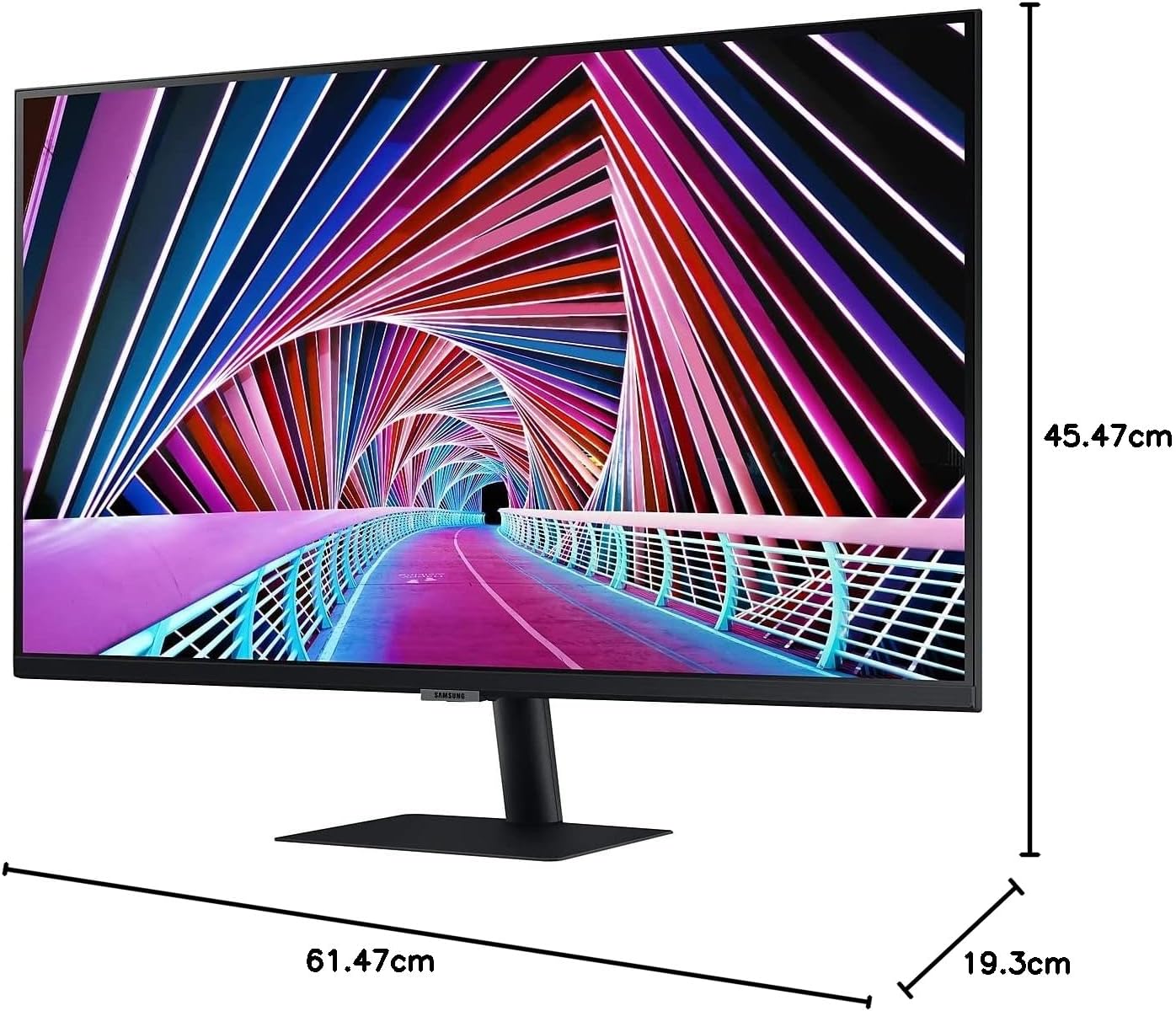 Renewed Samsung 27-inch S70A 4K UHD HDR10 Monitor with Intelligent Eye Care - Image 3