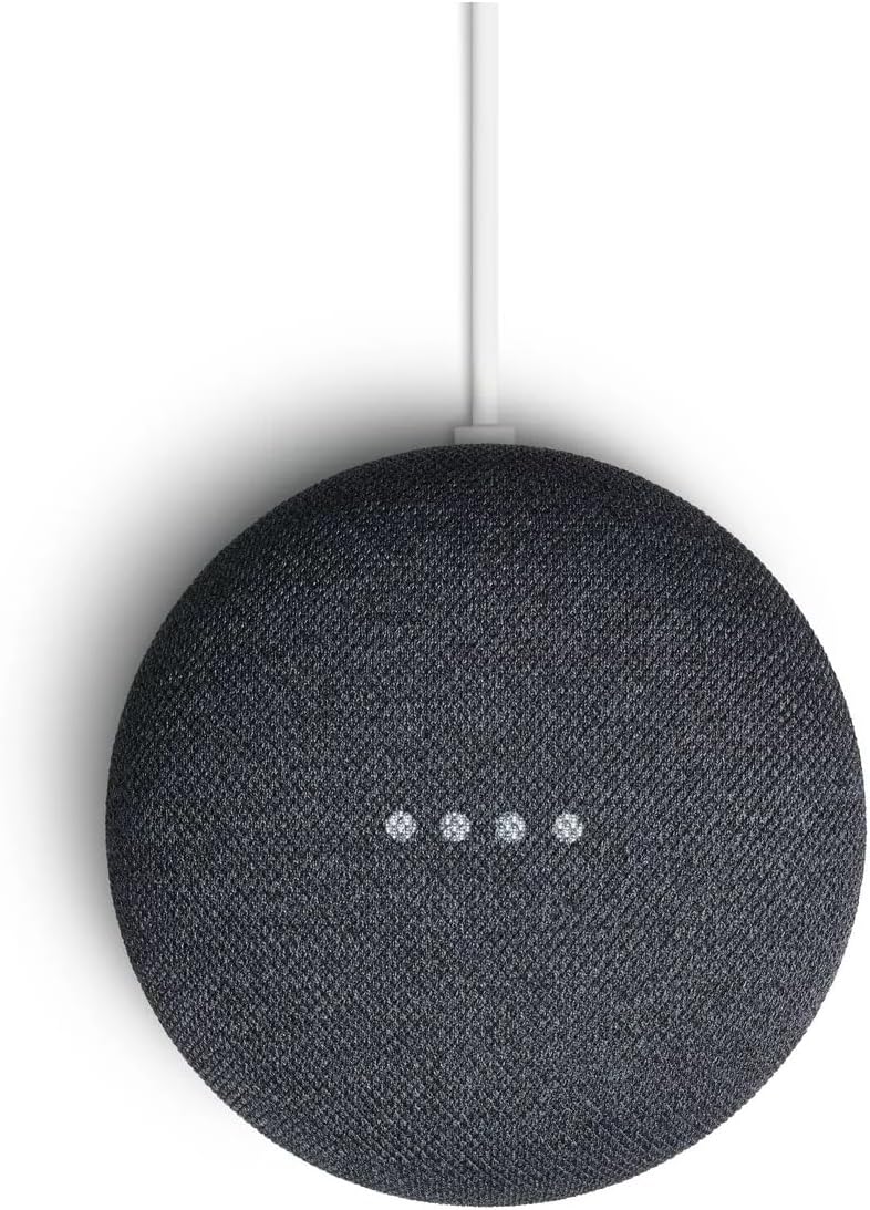 Google Nest Mini 2nd Gen Charcoal Smart Speaker with Google Assistant - Image 5